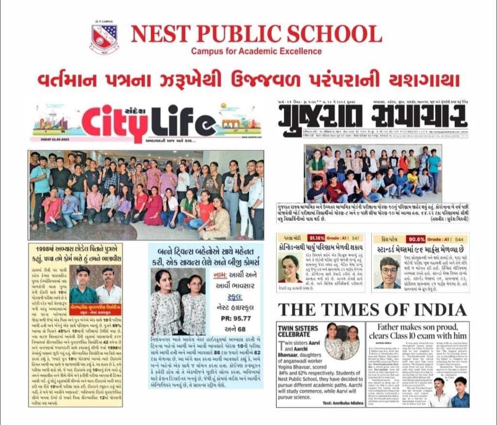 Board Toppers Of Nest Public School